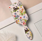 Peigne Coussin D'Air Mignon Chat Brosse À Cheveux Grandes Soies Nylon Pour Filles Anti-Static Démêlage Design Fleurs Et Chat