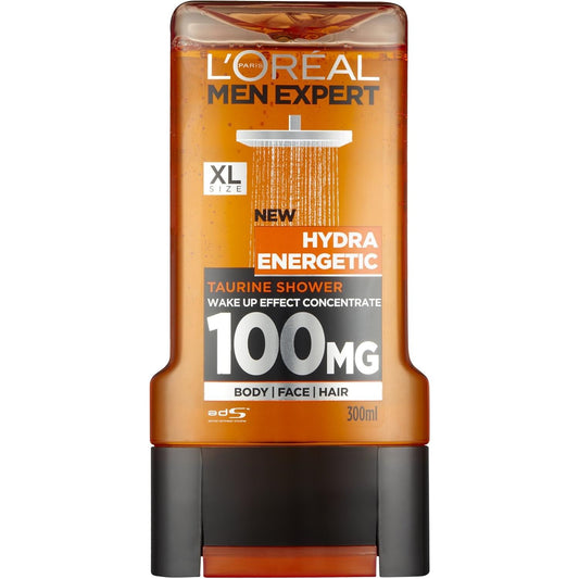 L'Oréal Men Expert Body-Face-Hair Wash XL - 300 ml - Hydra Energetic