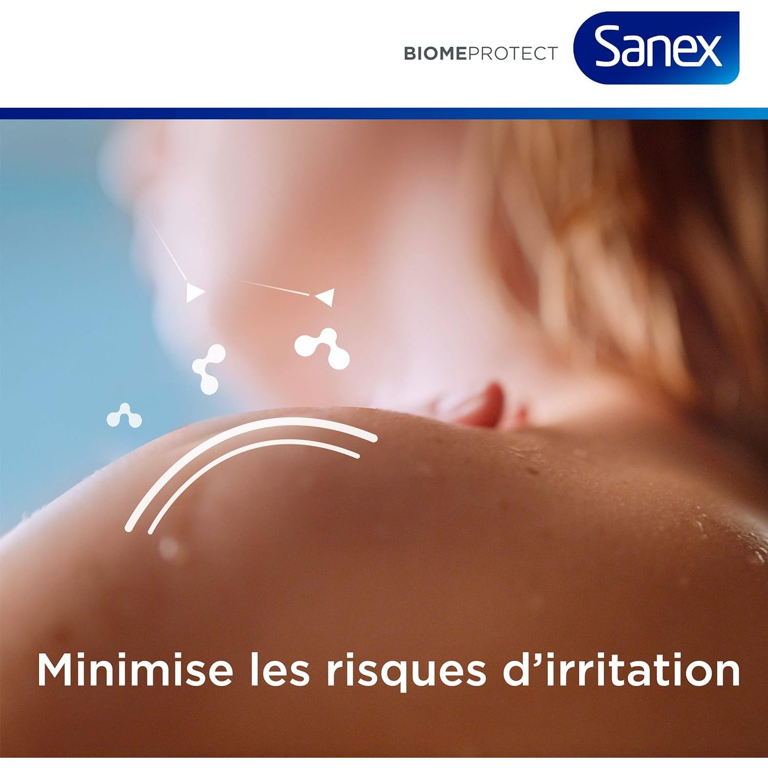 Sanex Gel Douche Natural Prebiotic Hypoallergénique Hydratation 12H