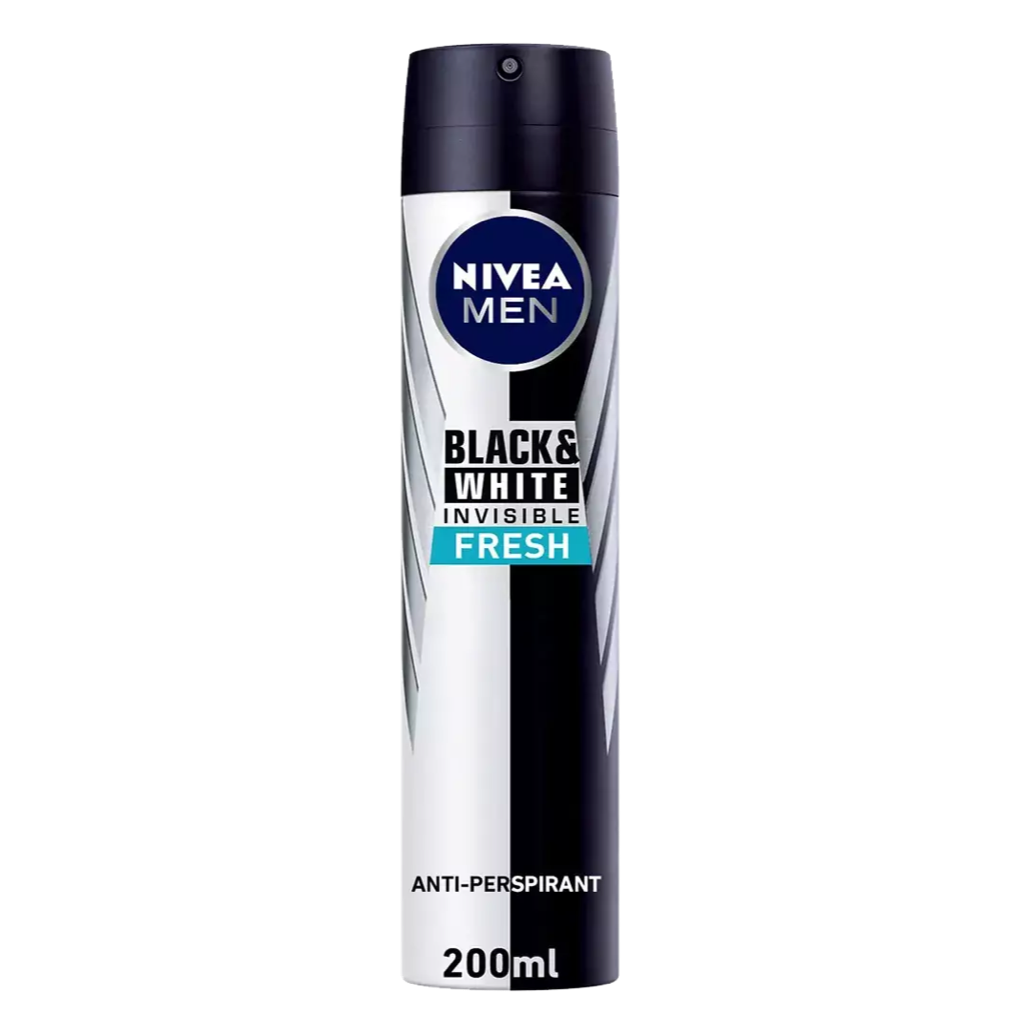 Nivea Men Déodorant Black & White Invisible Fresh
