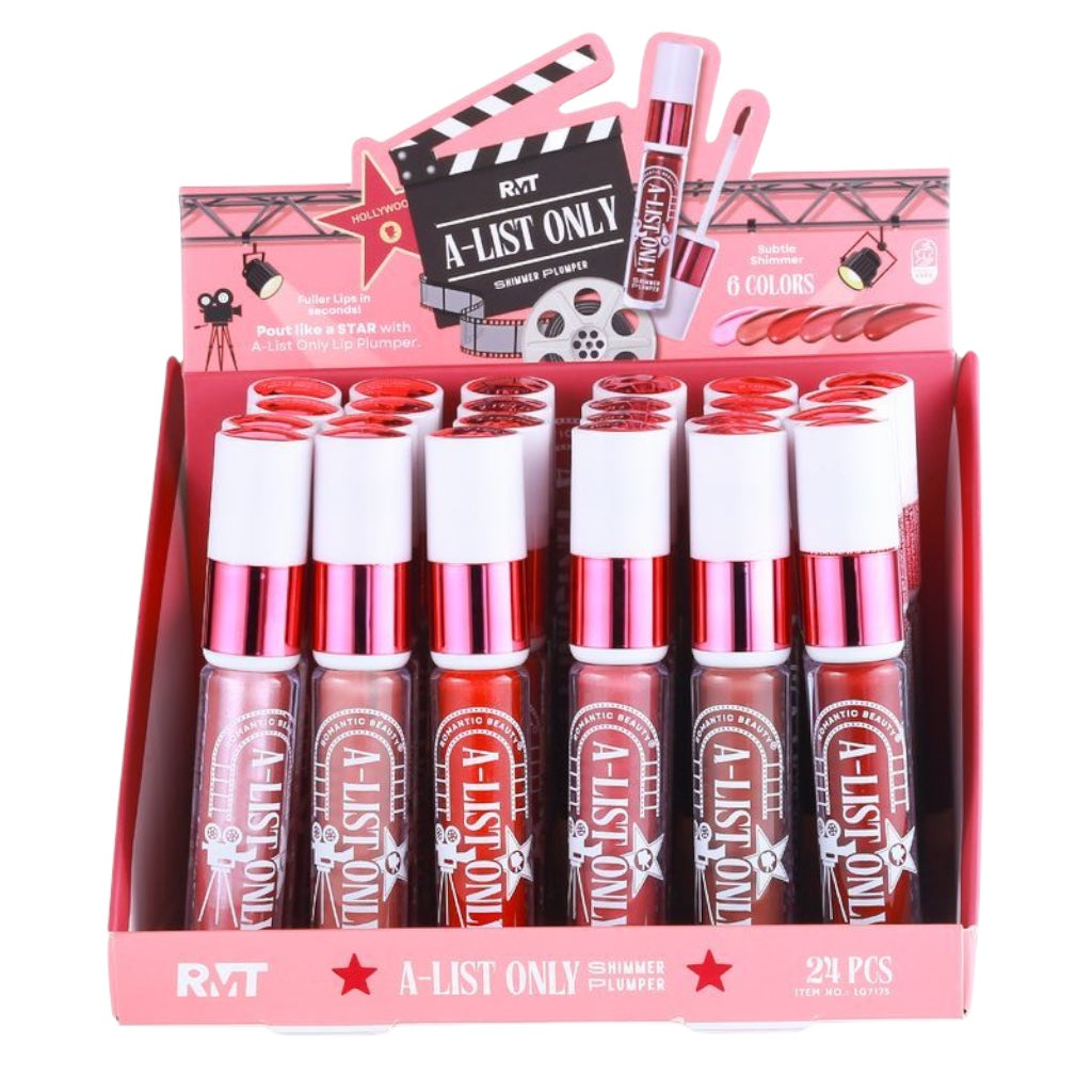 أحمر شفاه رومانسي جميل لامع من مجموعة A-Lis Only، قطعة واحدة