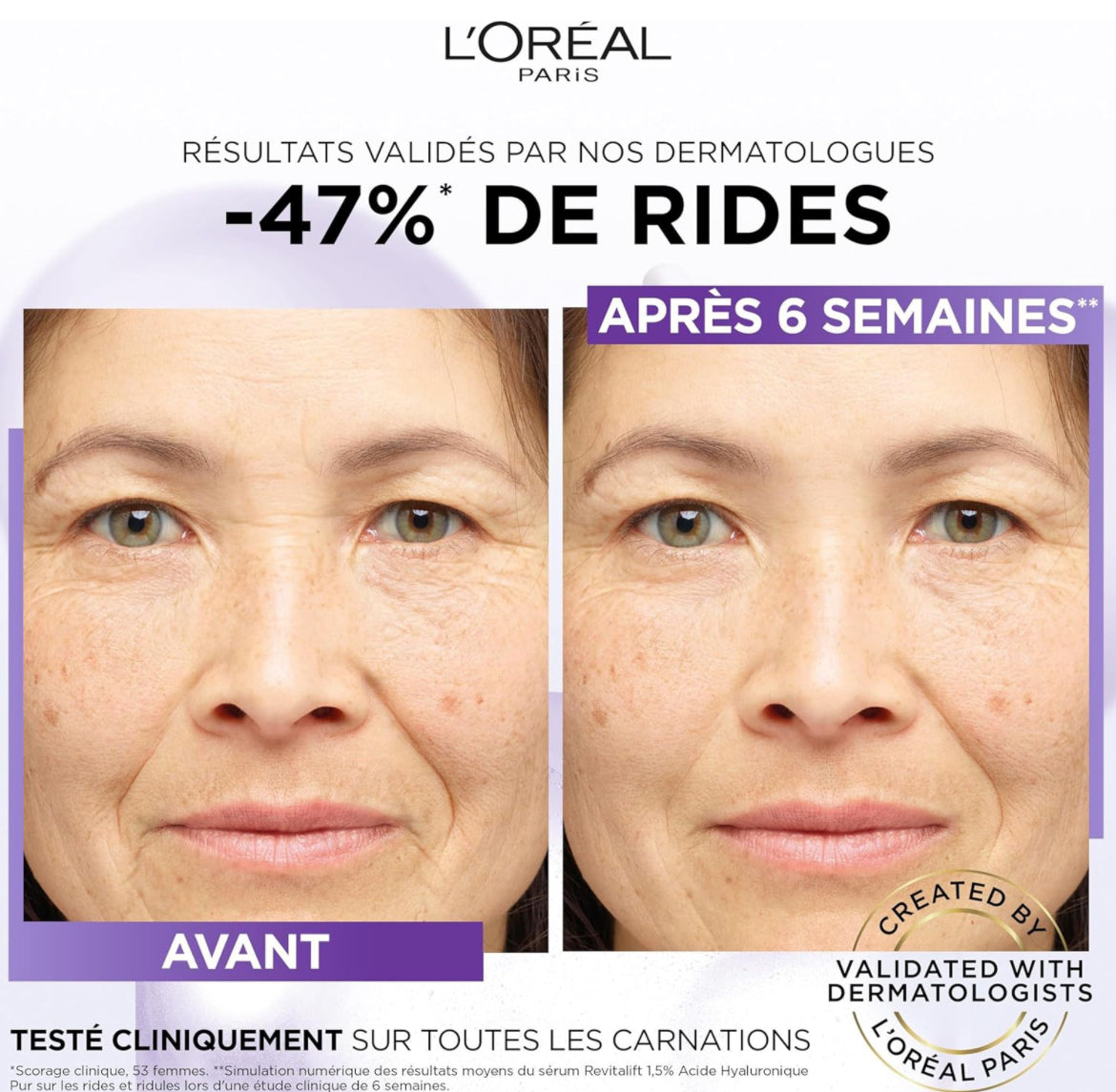 L'Oréal Paris Sérum Anti-Rides & Anti-Âge 1.5% Acide Hyaluronique Pur