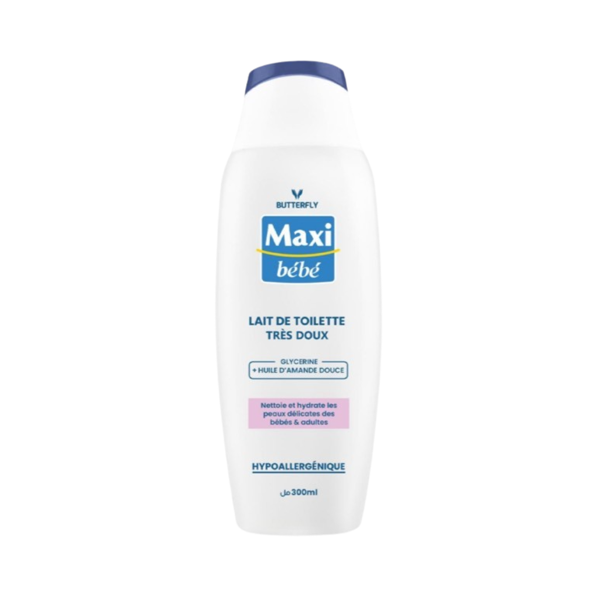 Butterfly Maxi Bébé Lait De Toilette Très Doux
