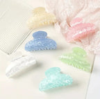 Pince À Cheveux Acétique Sucrée Minimaliste Pour Femmes