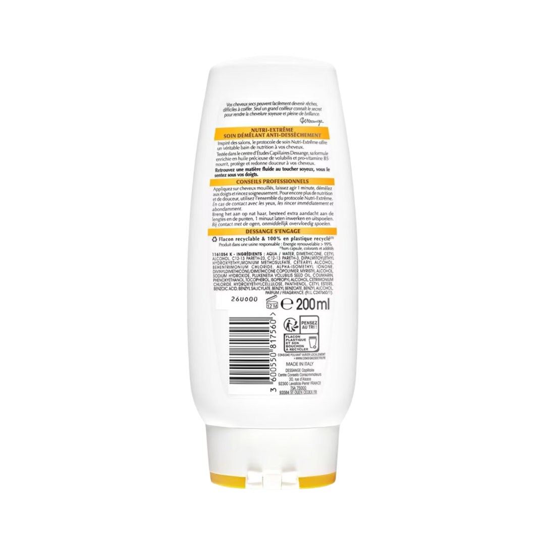 Dessange Nutri-Extrême Après-Shampooing Crème Anti-Dessèchement