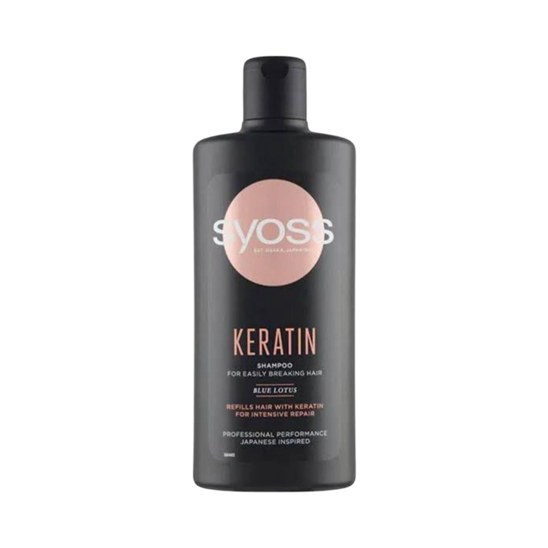 Syoss keratin Shampooing à la Kératine Anti-Cheveux Cassants