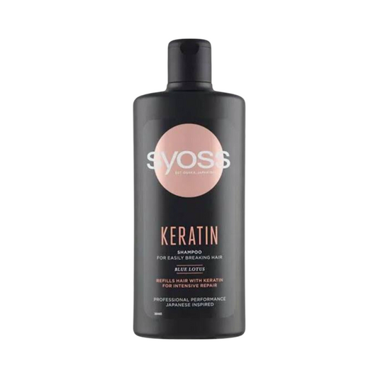 Syoss keratin Shampooing à la Kératine Anti-Cheveux Cassants