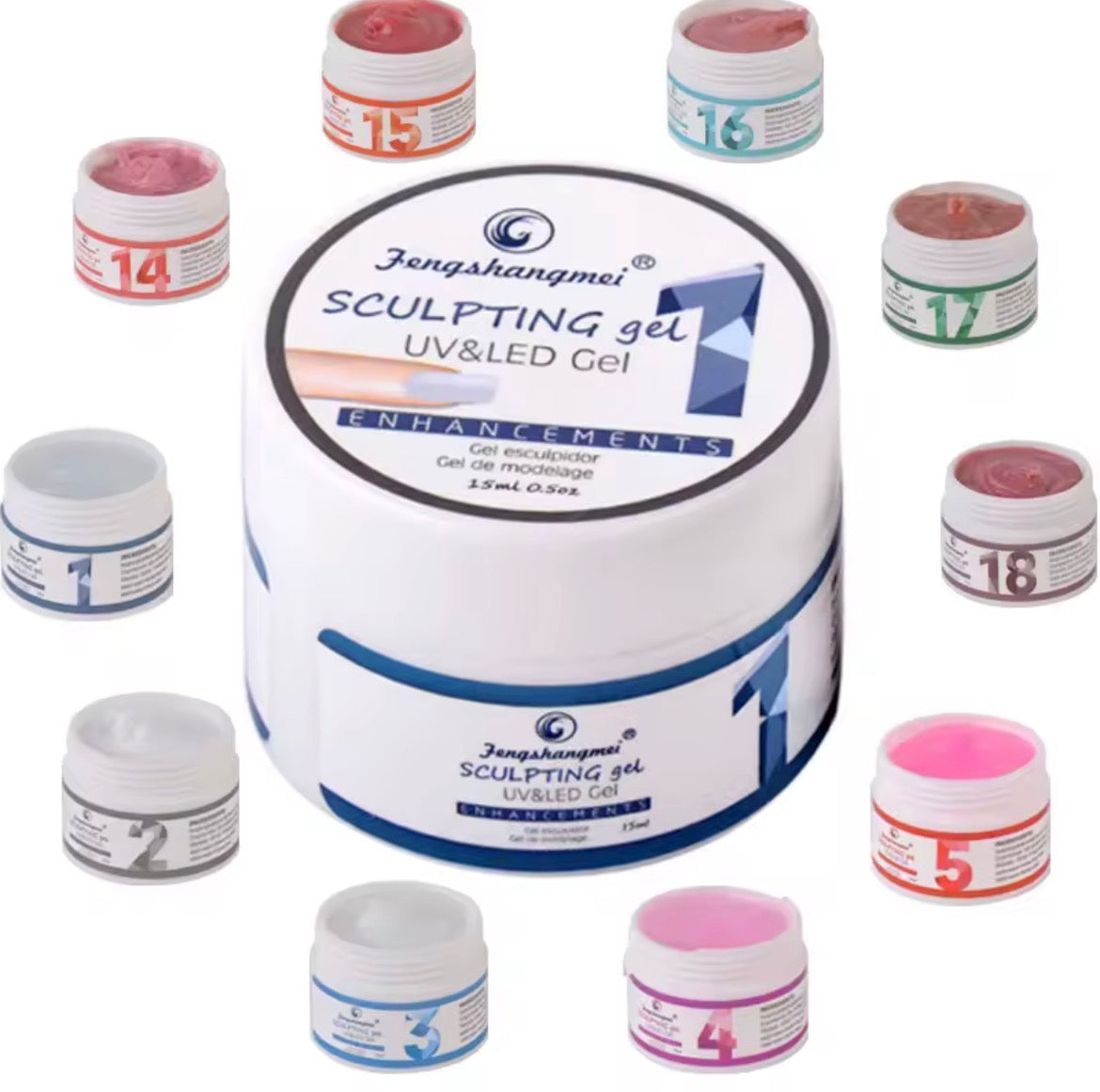 Gel Constructeur Led/Uv 15G Et Gel D'Extension Extension Dure Et Rapide Retrait Facile
