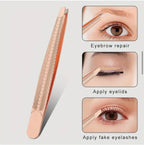 Pinces À Cils En Acier Inoxydable