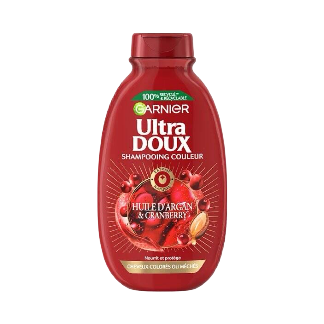 Garnier Ultra Doux Argan Et Cranberry Shampooing À L'Huile D'Argan Et De Cranberry