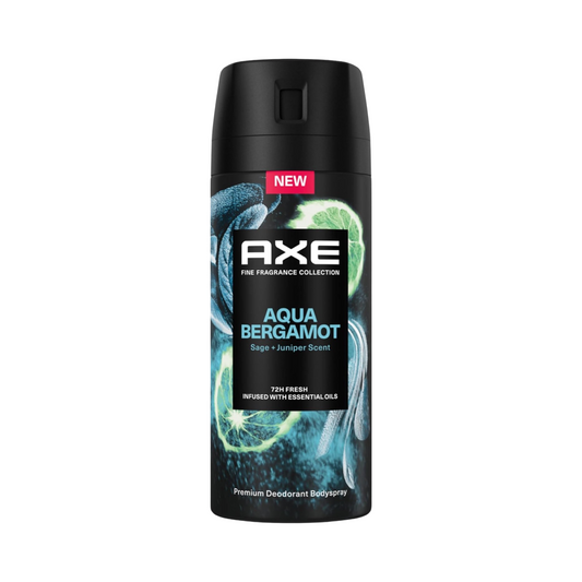 Axe Déodorant Aqua Bergamot sans Sels d'Aluminium