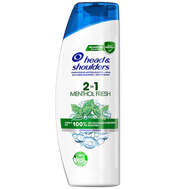 Head & Shoulders 2 En 1 Menthol Fresh Shampoing