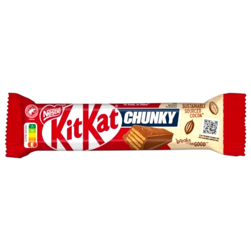 Nestlé Kitkat Chunky Barre Chocolat Au Lait Et Gaufrette 40G