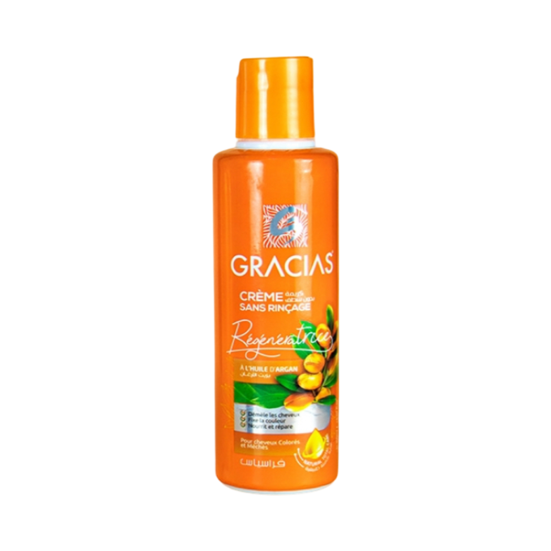 Gracias Crème Sans Rinçage Régénératrice À L'Huile D'argan