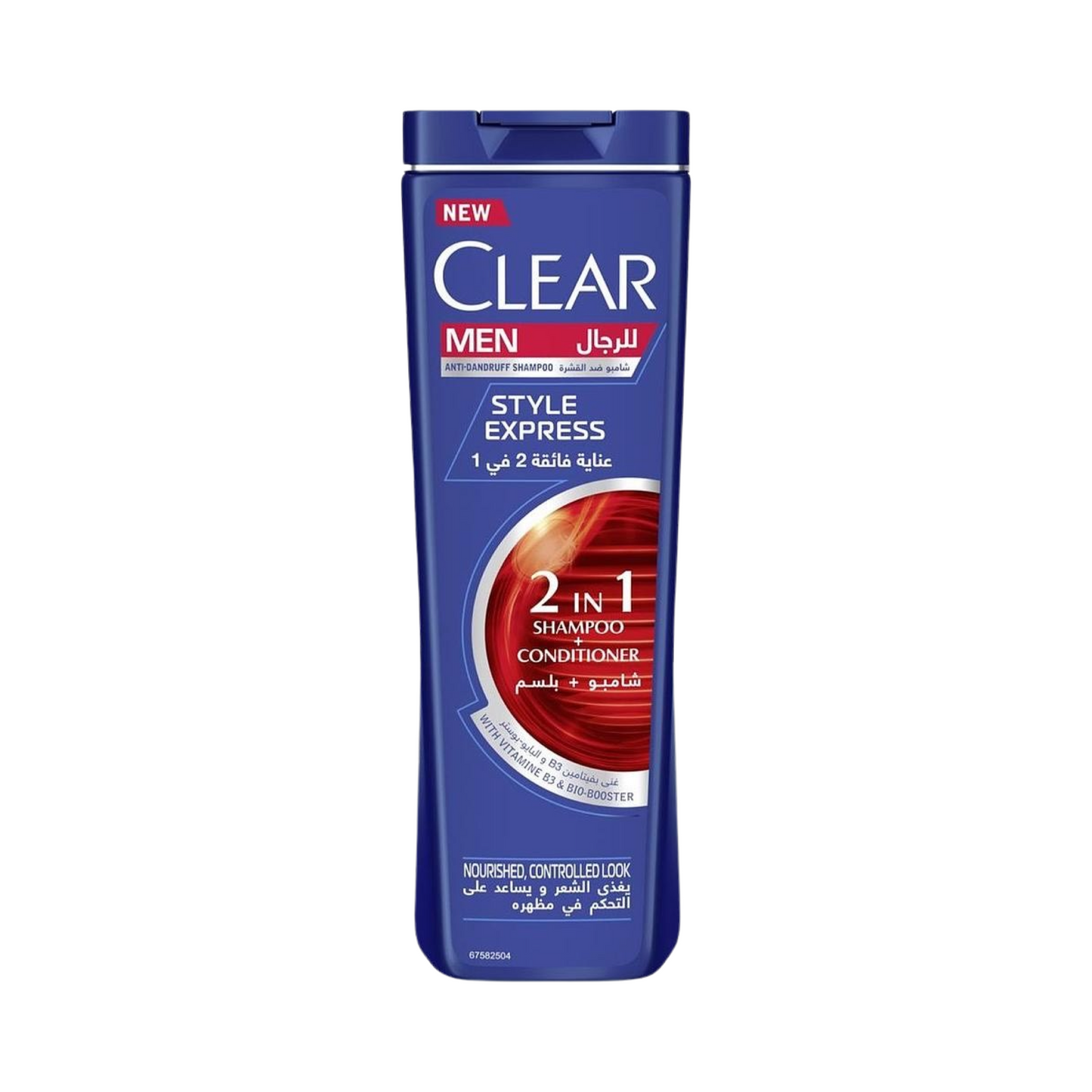 Clear Homme Shampoing+Ap-Shampoing Style Express 2En1