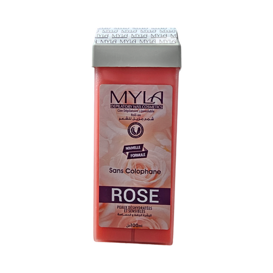 Myla Depilatory Cartouche De Cire Dépilatoire Sans Colophane Rose Peaux Déshydratées Et Sensibles