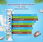 Bounty Barre Chocolatée Remplis De Noix De Coco Noix De Coco Douce Et Délicate Au Milieu 2X28.5G