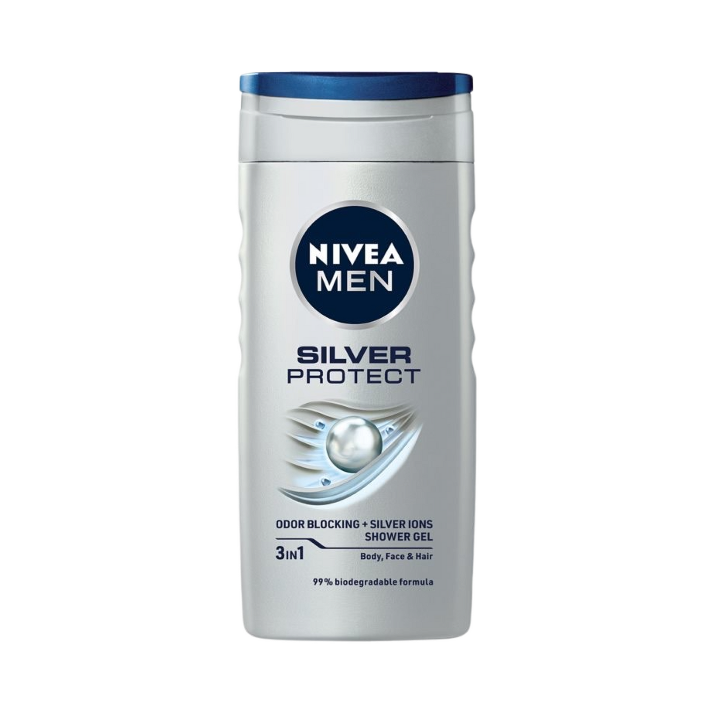 Nivea Men Gel Douche Silver Protect 3En1