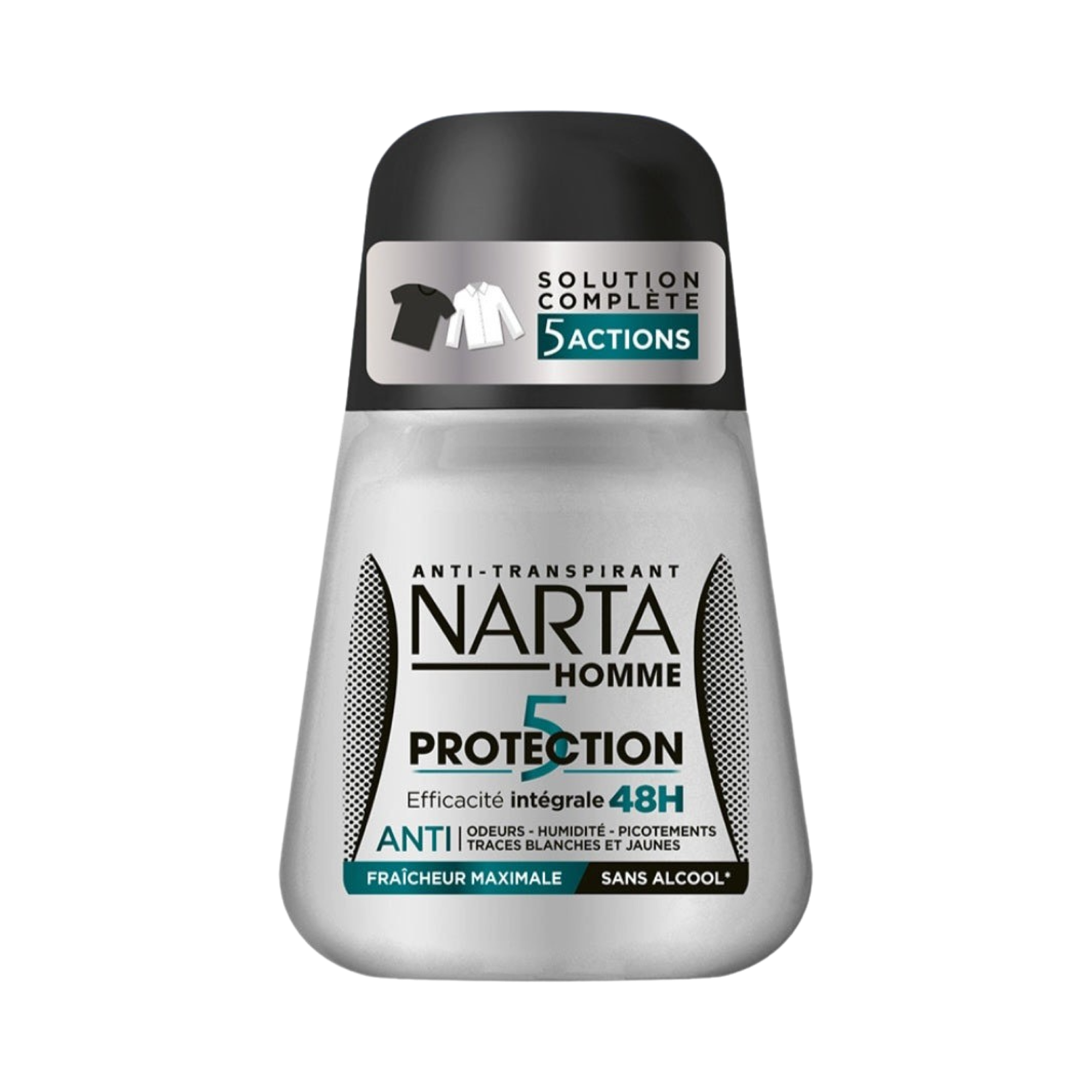 مزيل العرق نارتا للرجال برائحة الشبة وفعالية تدوم 48 ساعة وانتعاش طبيعي وخالٍ من الكحول