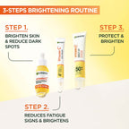 Garnier Soin Yeux Booster D'Éclat 4% Vitamine C Niacinamide Caféine Et Poudre De Banane 15 Ml