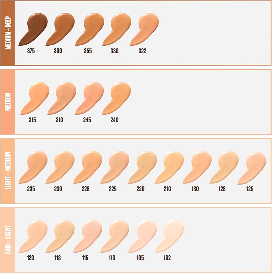 Maybelline New York Fitme Fond De Teint