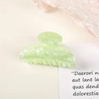 Pince À Cheveux Acétique Sucrée Minimaliste Pour Femmes