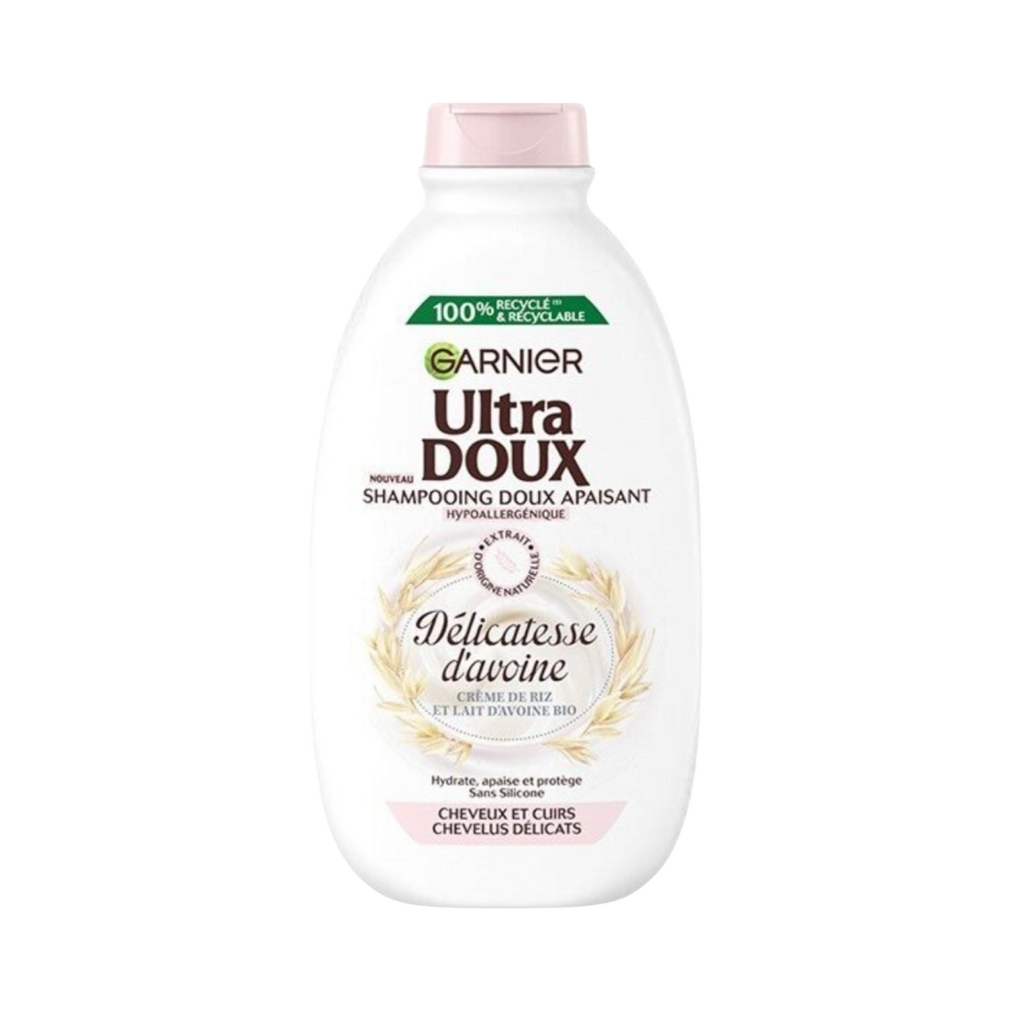 Garnier Ultra Doux Shampoing Doux Apaisant Délicatesse D'avoine