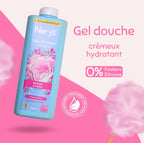 Nerys Gel Douche Crémeux Barbe À Papa Hydratation Intens Gourmandise