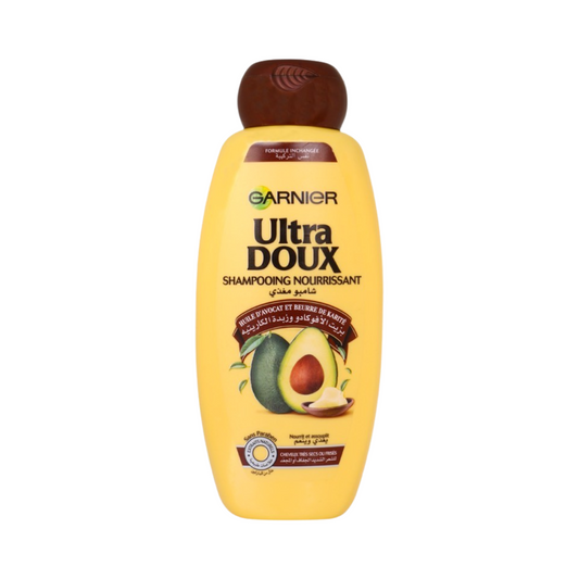 Garnier Ultra Doux Shampooing Nourrissant Huile d'Avocat & Beurre de Karité