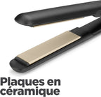Babyliss Lisseur Cheveux Ceramic Straight -Multi-Voltage 2 Réglages De Température 200°C-230°C