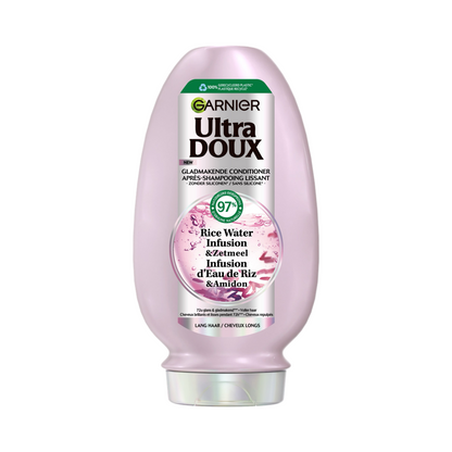 Ultra Doux Après-Shampooing Lissant Infusion d'Eau de Riz & Amidon