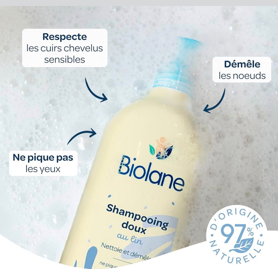 شامبو بيولين اللطيف للأطفال منذ الولادة