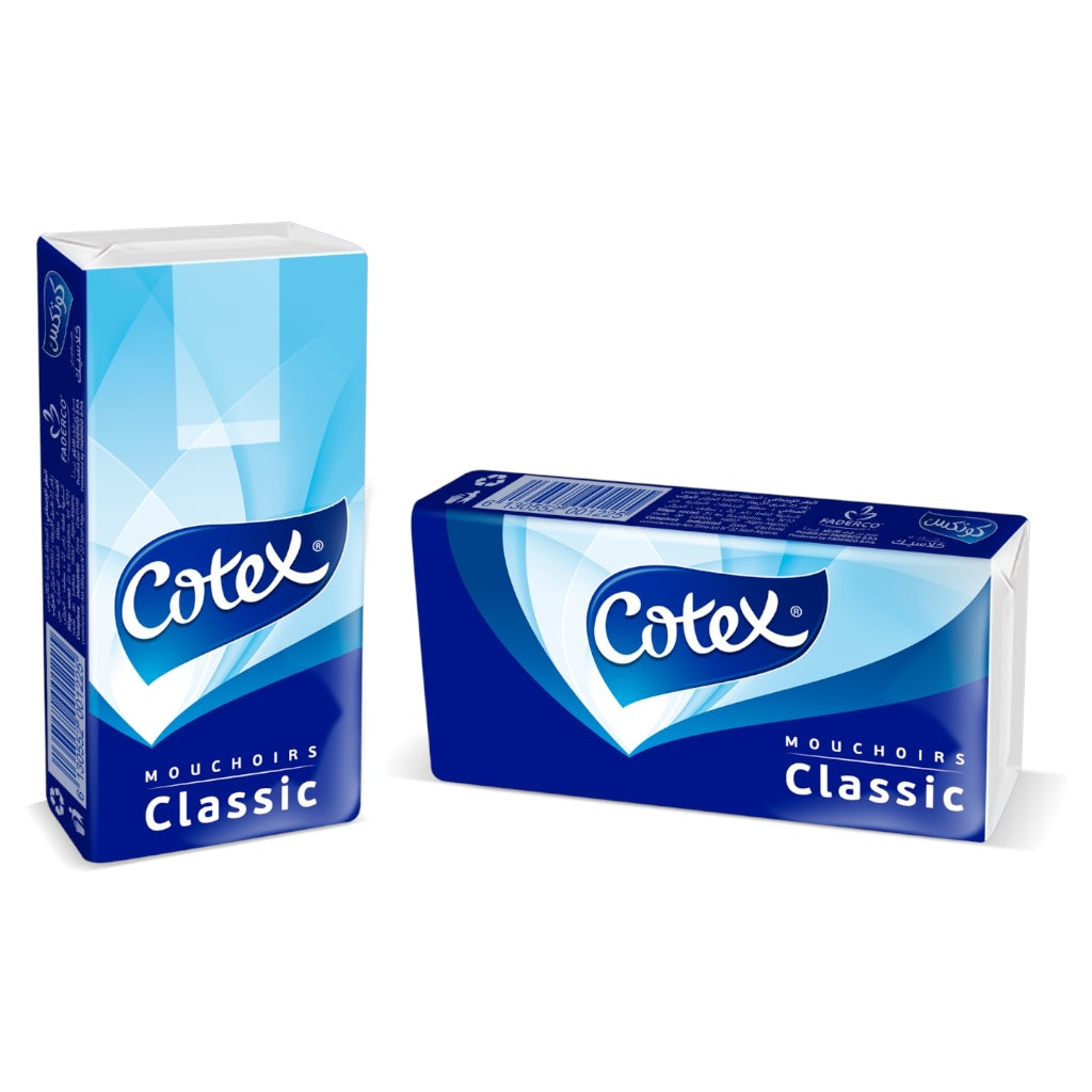 مناديل كوتكس الكلاسيكية الغنية بالقطن