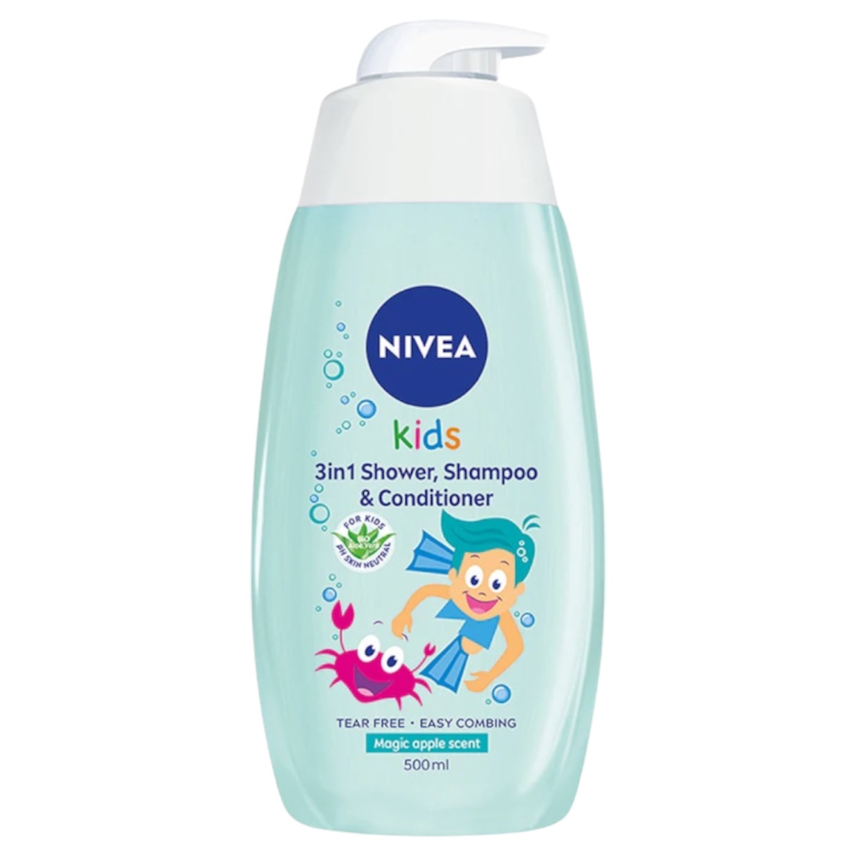 جل استحمام وشامبو لطيف للأطفال من نيفيا كيدز بوي