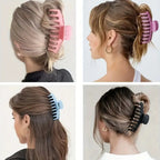 Pince À Cheveux Pinces À Griffes En Forme De Fleur Pinces À Mâchoires Carrées 1Pc