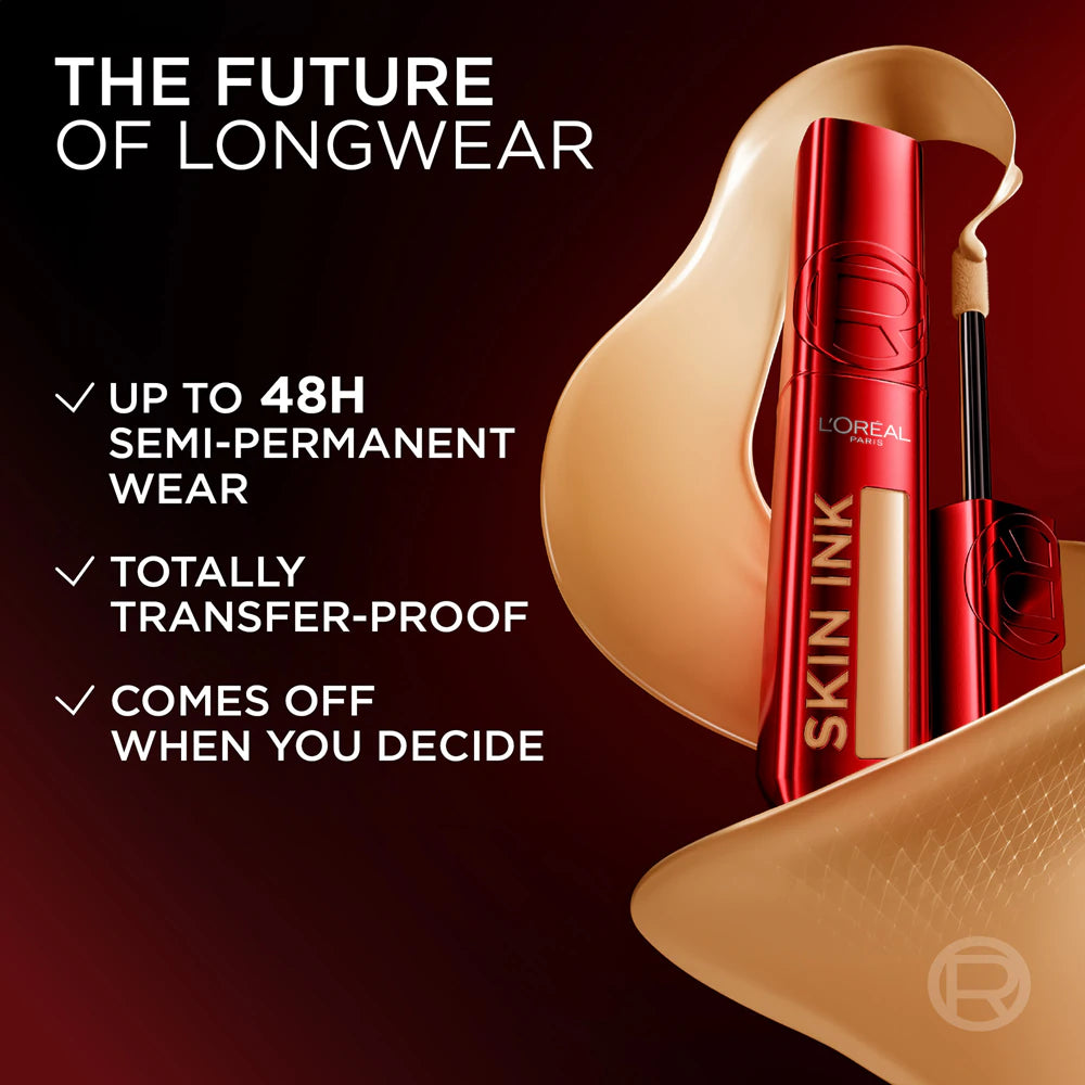 لوريال باريس إنفاليبل
 كريم أساس وكونسيلر هجين من سكين إنك