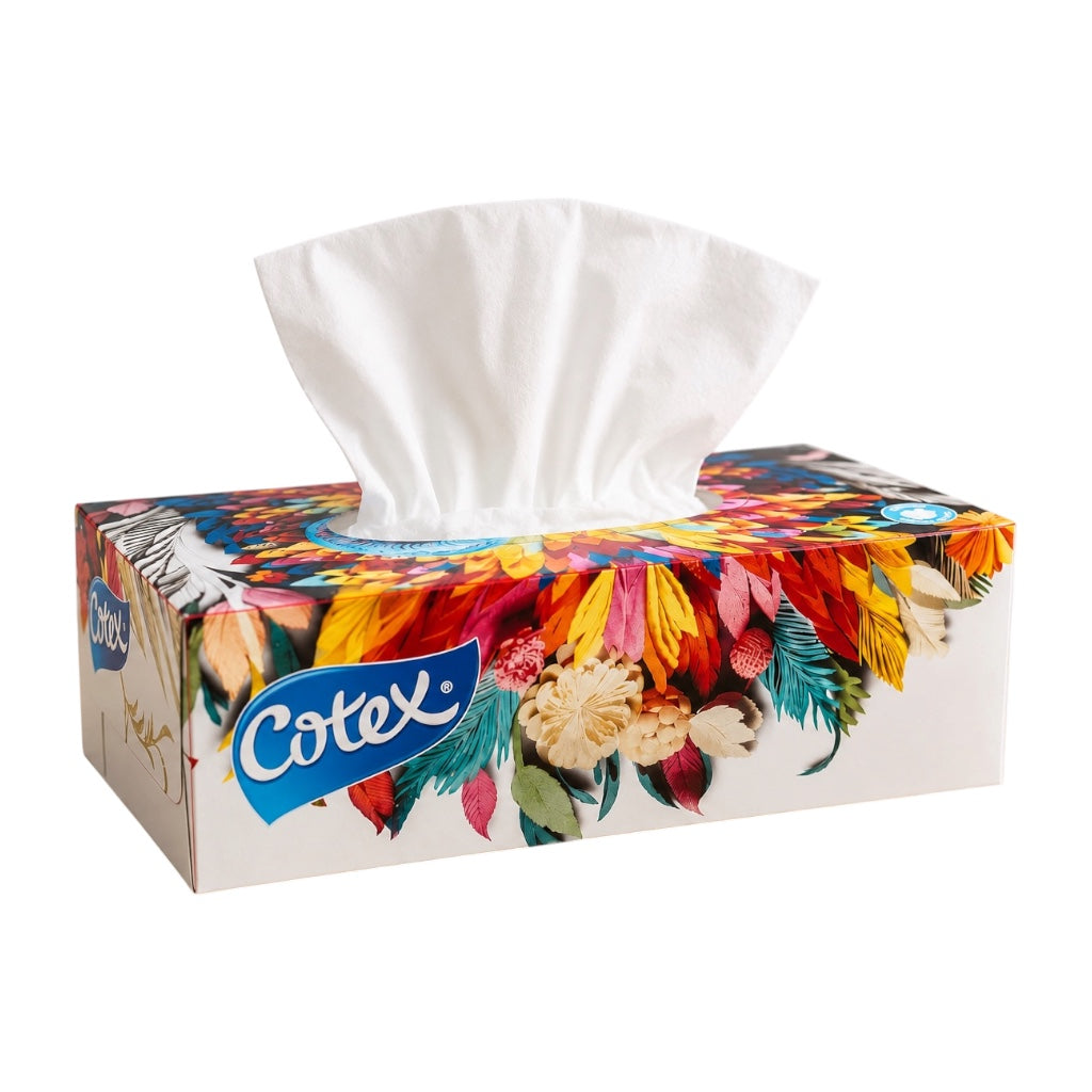 Cotex Mouchoirs En Boite Eco 2 Plis X140 Pcs