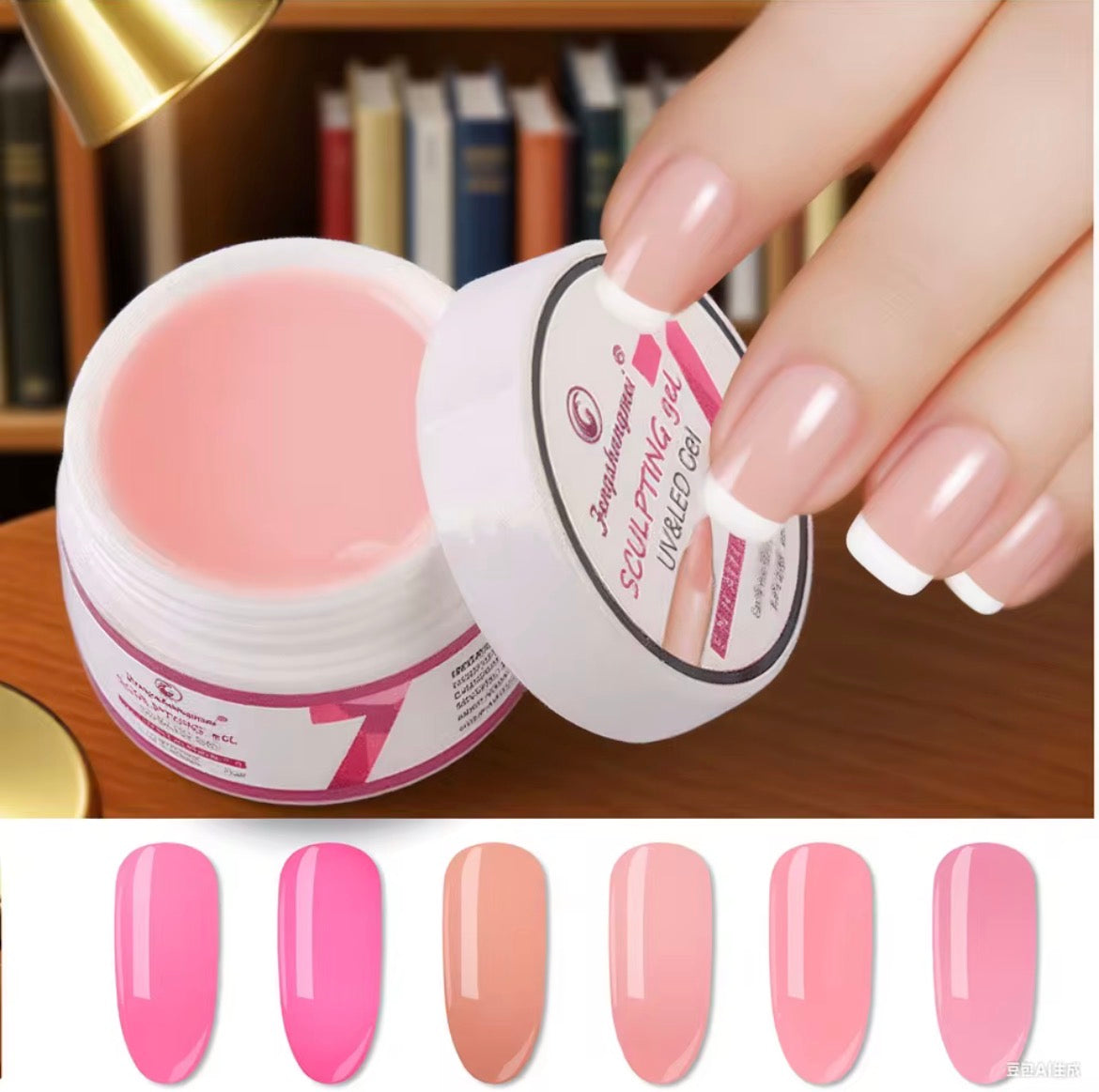 Gel Constructeur Led/Uv 15G Et Gel D'Extension Extension Dure Et Rapide Retrait Facile