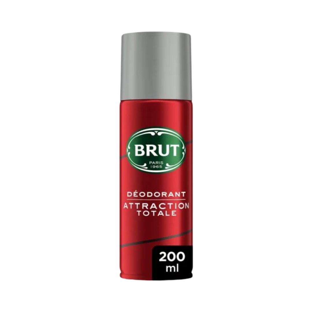 Brut Déodorant Homme Antibactérien Attraction Totale