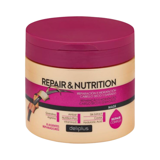 Deliplus Repair & Nutrition Masque Cheveux Secs et Abîmés