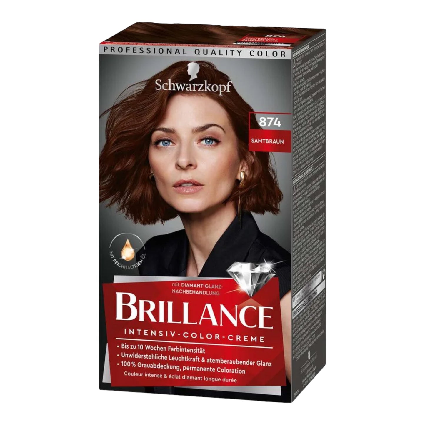 Schwarzkopf Brillance Coloration Cheveux Permanente Intense