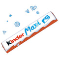 Kinder Maxi Barre Chocolatée 21 G Chocolat Au Lait Et Cœur Fondant Au Lait X1