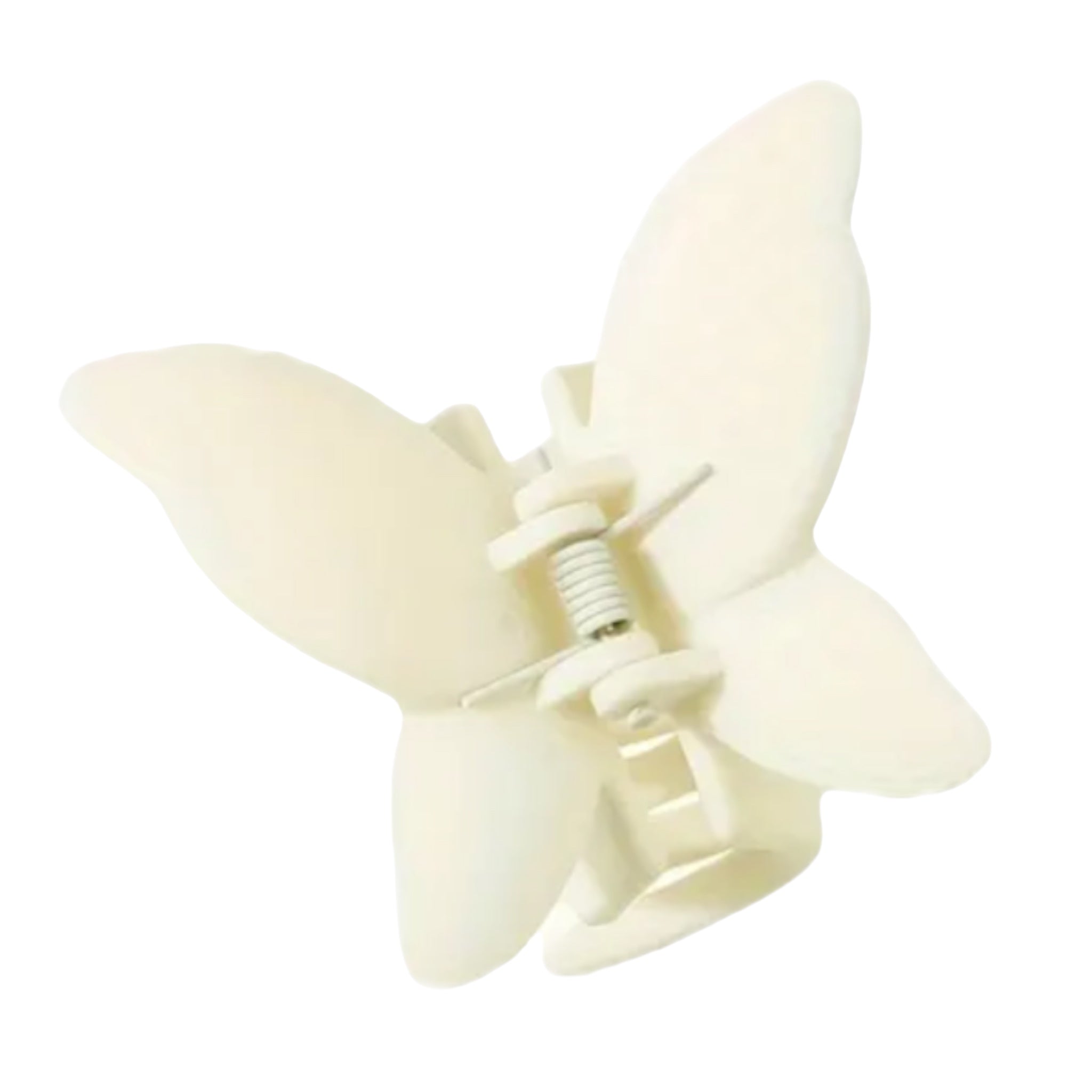 Pince À Cheveux Papillon 1 Pièce Minimaliste Solide Pince Banane Couvre-Chef Élégant Antidérapant Accessoire De Coiffure