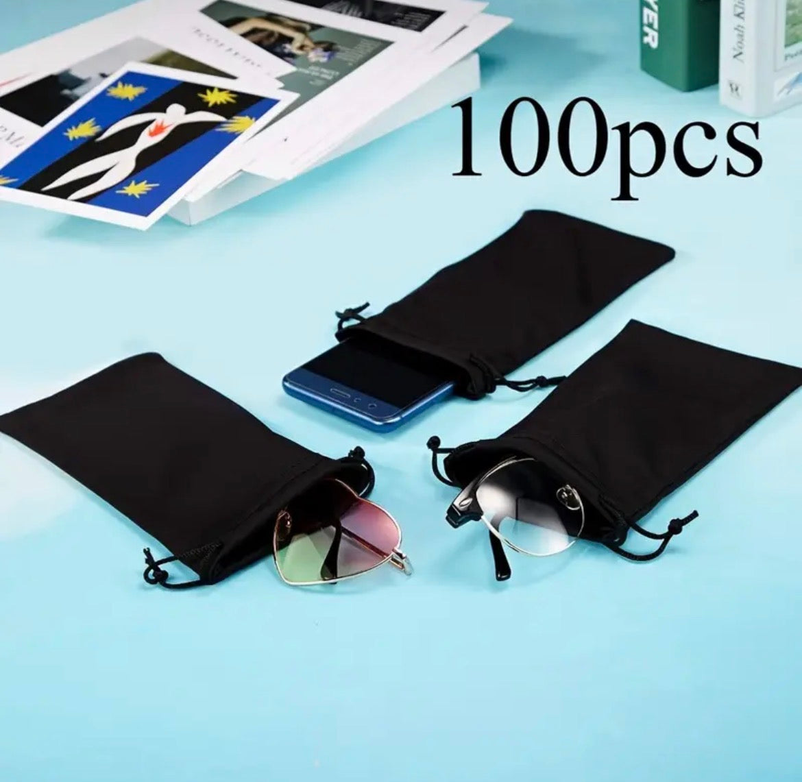 أكياس من الألياف الدقيقة للنظارات