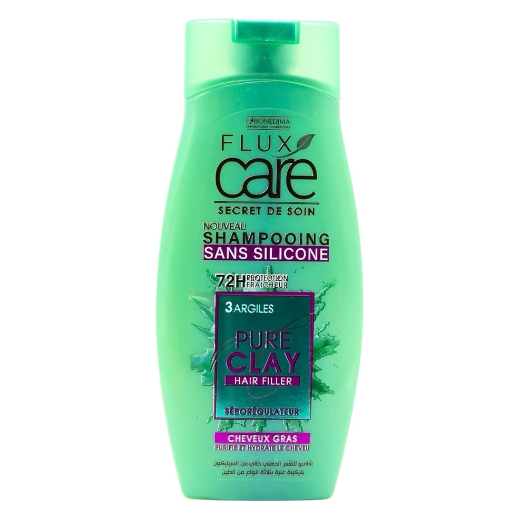 شامبو فلوكس كير بالطين النقي