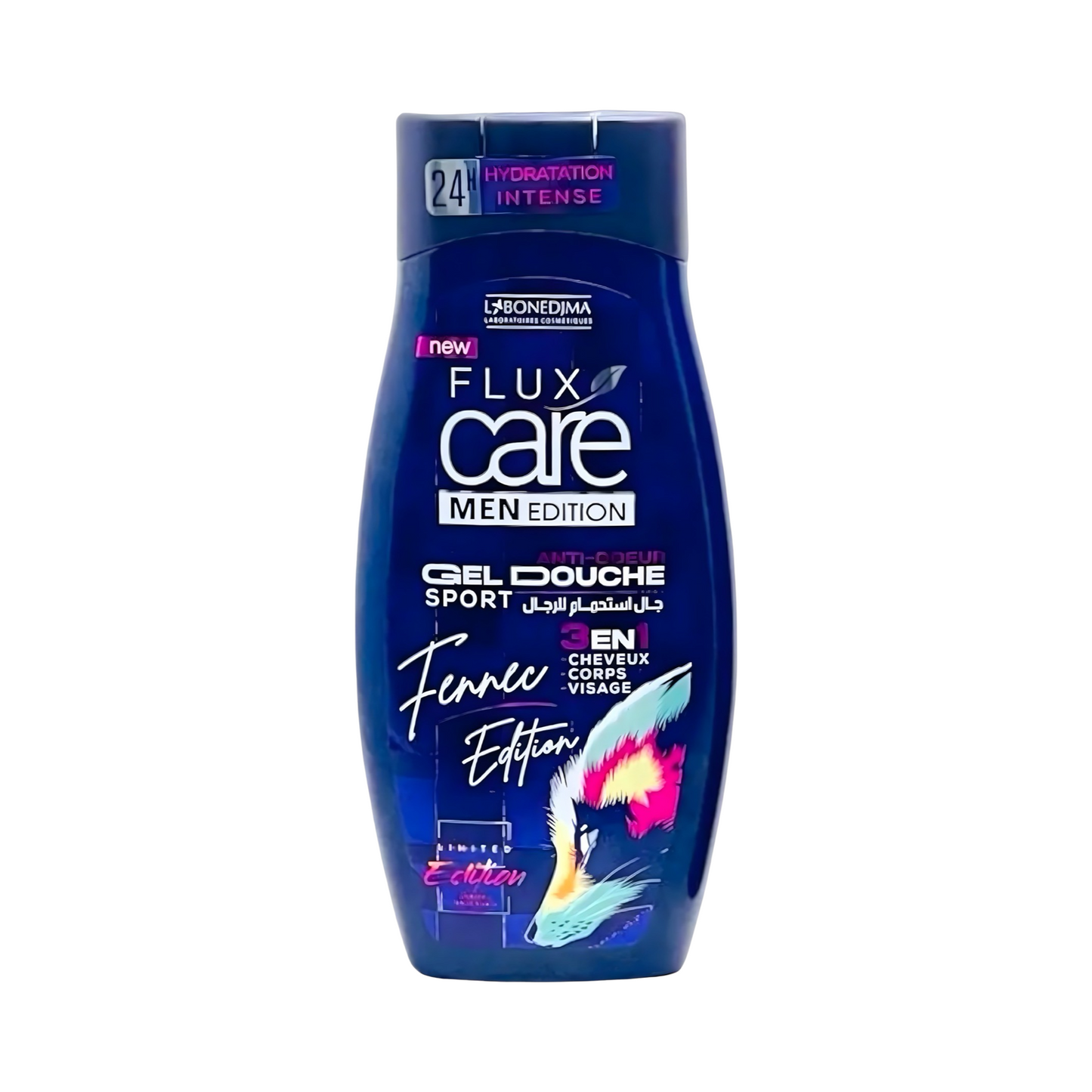 Flux Care Men Edition Gel Douche 3en1 Fennec Edition