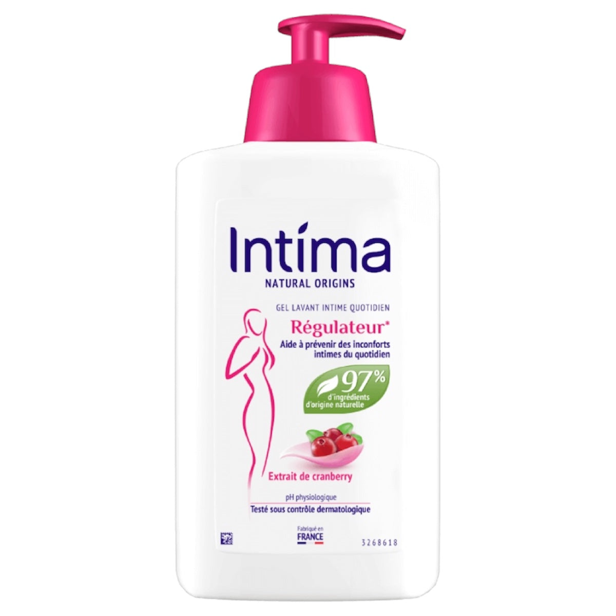 Intima Natural Origins Intimate Gel Active Regulator Extrait De Cranberry