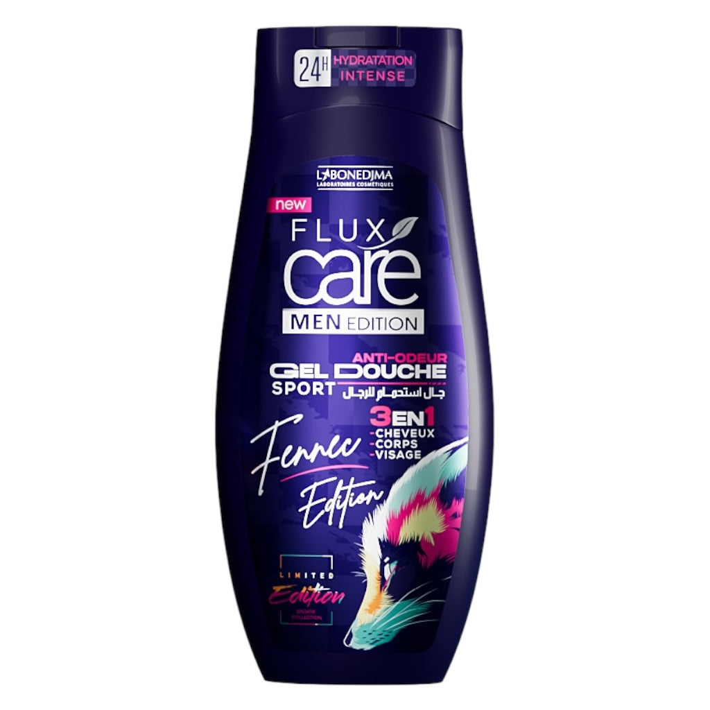 جل الاستحمام فلوكس كير للرجال 3 في 1 إصدار فنك