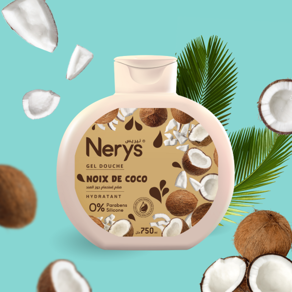 Nerys Gel Douche Noix De Coco