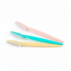 شفرة حلاقة متعددة الأغراض لتقشير الحواجب، قطعة واحدة